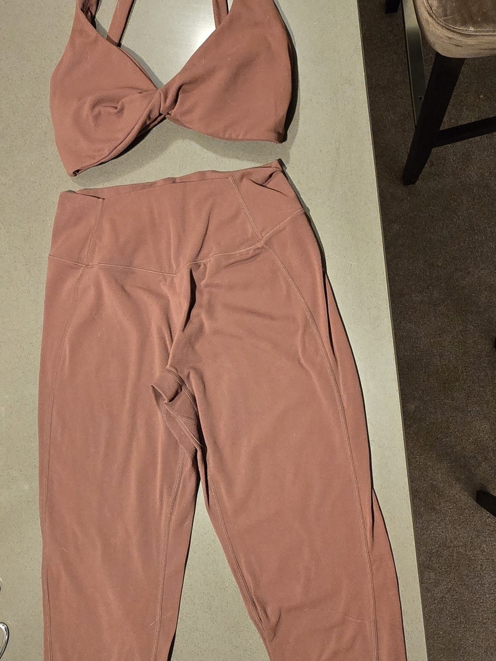 Buffbunny Collection Double Twist Sports Bra Alpha Bra And Leggings
